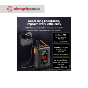 CITYORK 98Wh V-mount Battery