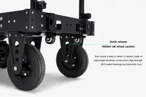 PANYAN Large Infantry Cart - 8 inch wheels - LCB-L801