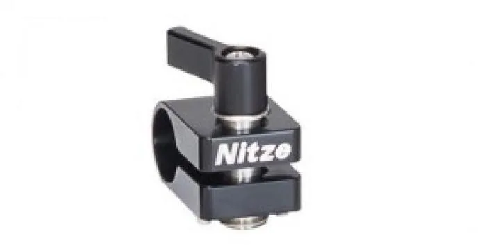Nitze Single 15mm Rod Clamp with 3/8 Screw & ARRI Locating Pins N20B