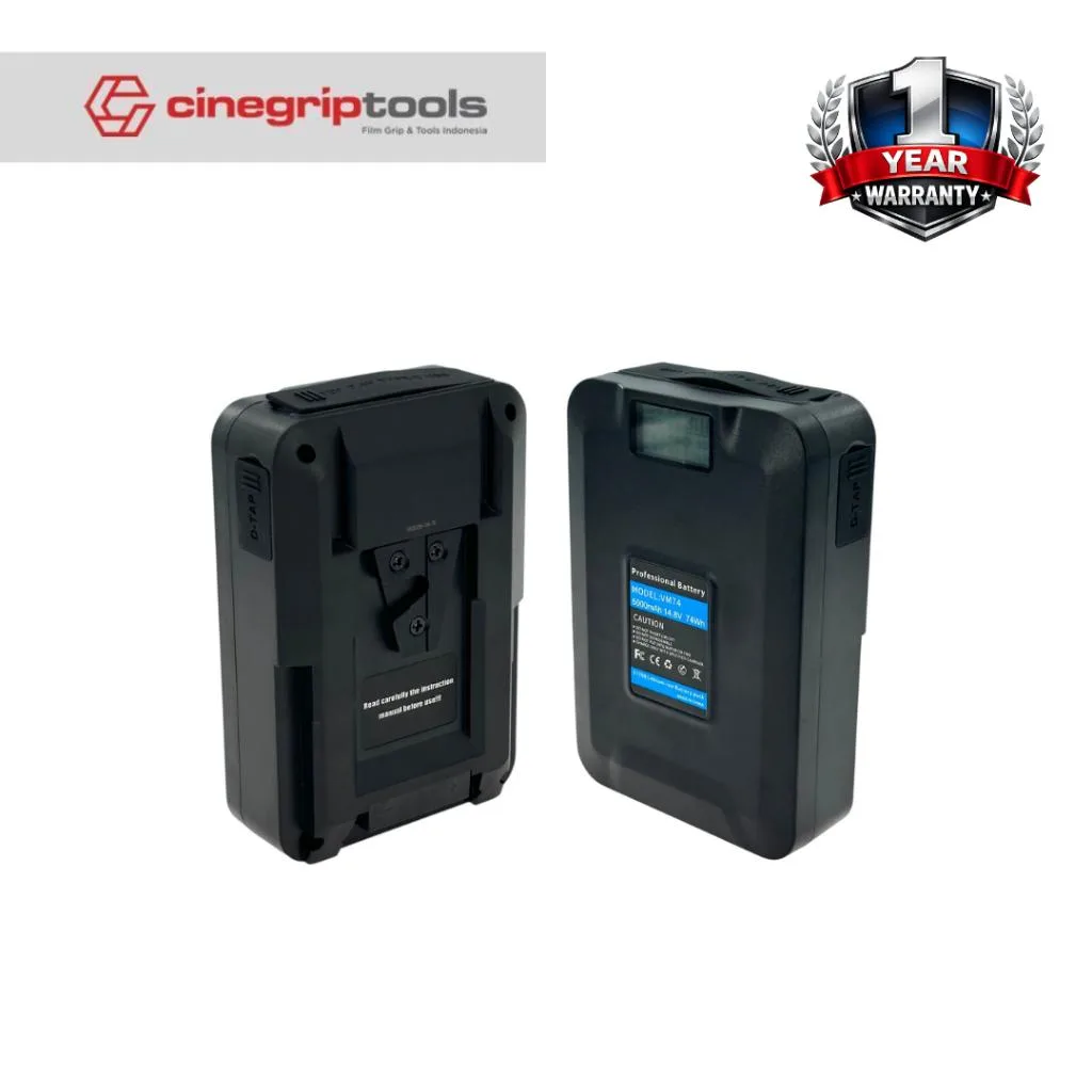 TPCELL BP-VM74 V MOUNT Battery 14.8V.5000mAh