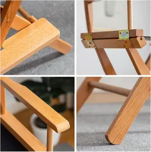 Selens Folding Artist Director Chair Low Seat