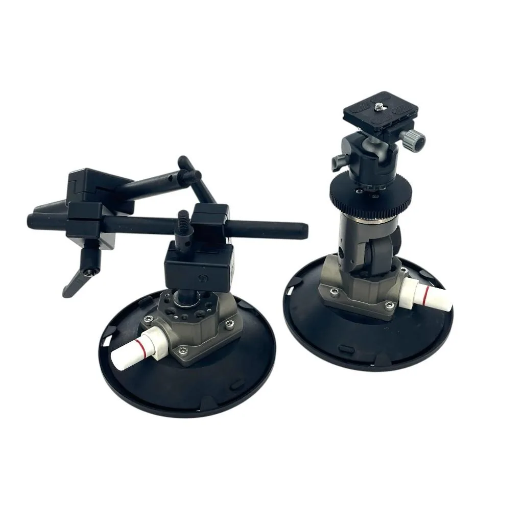 SUCTION CUP 6" disc pair with electronic focus-following system - two suction disc, integrated with the focusing unit; includes two rotating module supports for the focus system