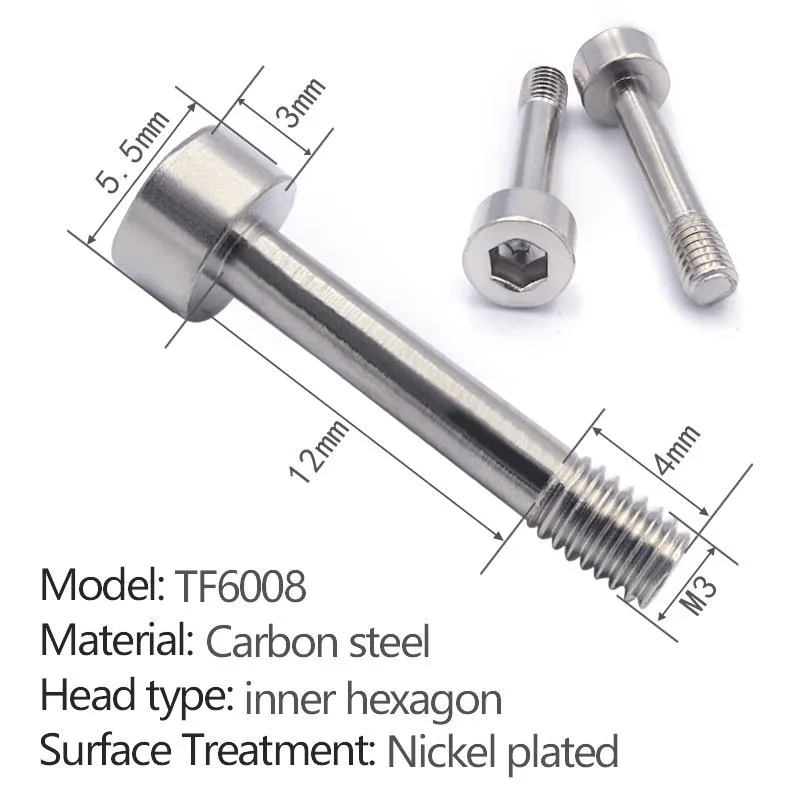 hexagon socket quick release screw TF6008 - 5 pcs per pack