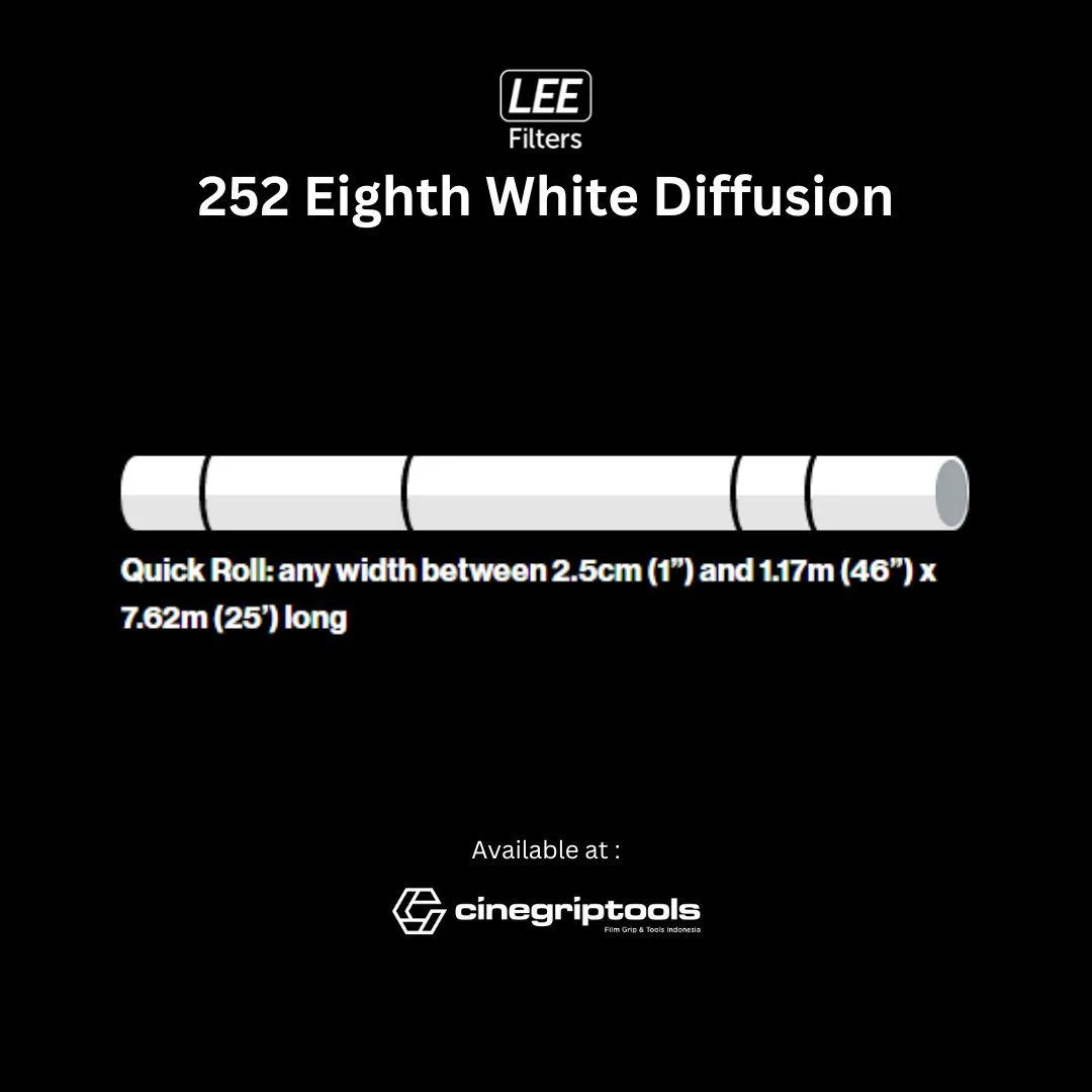Lee Filter 252 Eighth White Diffusion