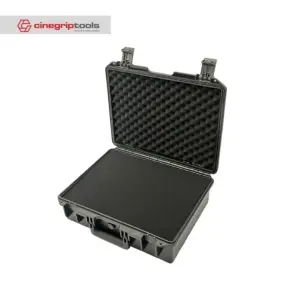 SMRITI S3828 ABS Pull Rod Protective Waterproof IP67 Tools Case With Pick and Pluck Foam - Black