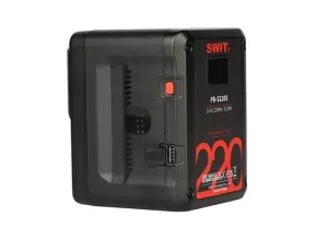 SWIT PB-S220S 220Wh Multi-sockets Square Digital Battery Pack