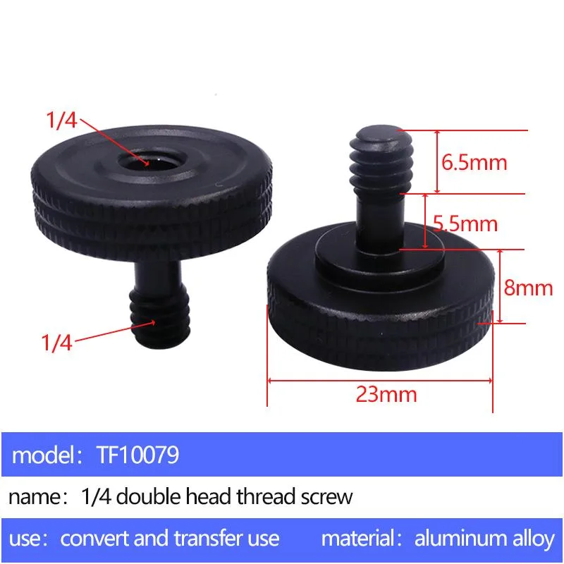 Female to male conversion screw 1/4 TF10079 - 2 pcs per pack