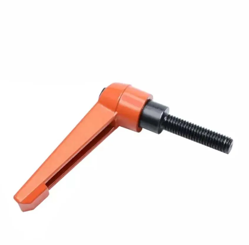 M10*50 Male thread alloy adjustable Knob clamp lever handle