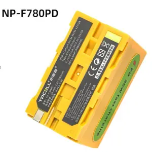 TPCELL NP-F780PD Battery(yellow)-7.2v.7000mAh
