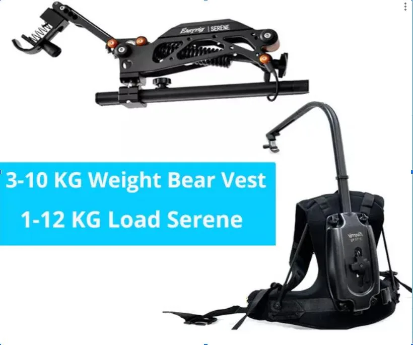 easyrig Stabilizer 3-10kg vest+1-12kg serene
