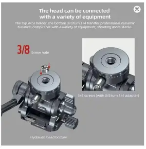 Leaplight Mini Fluid Head dual panoramic multi-function LYR1