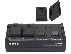 SWIT LC-D421U 4-ch Multi-type DV Charger