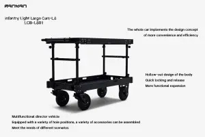 PANYAN Large Infantry Cart - 8 inch wheels - LCB-L801