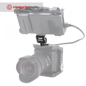 Nitze Elf Series Monitor Holder -3/8"-16 to 1/4"-20 Screw N54-F4