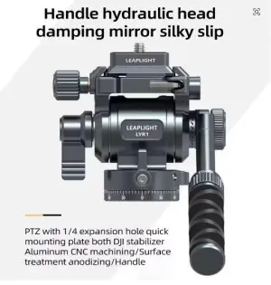Leaplight Mini Fluid Head dual panoramic multi-function LYR1