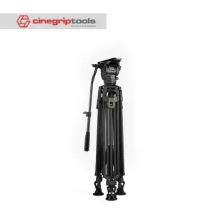 Tilta CT12 75mm Cine Fluid Head with 2-Stage One Touch Carbon Fiber Tripod Legs (12KG)