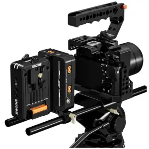 SWIT V Mount Battery VM-HS2 Hot Swap/Shark Fin Dual Micro Plate