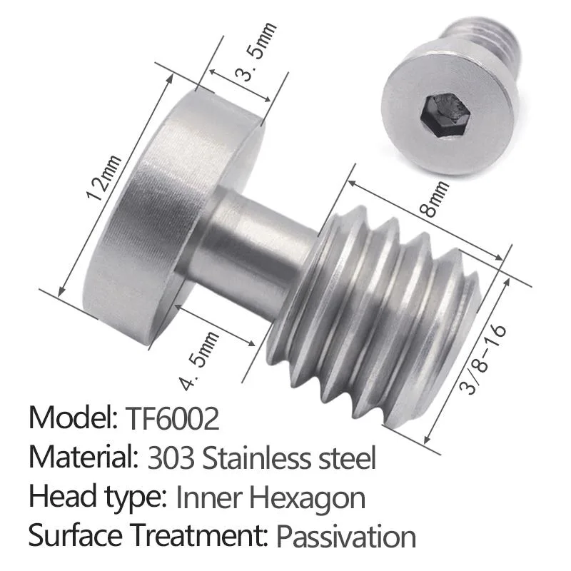 hexagon socket quick release screw TF6002 - 2 pcs per pack