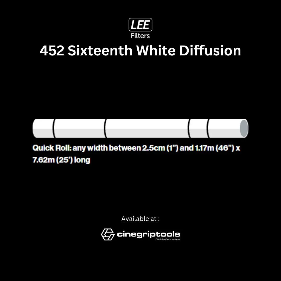 Lee Filter 452 Sixteenth White Diffusion