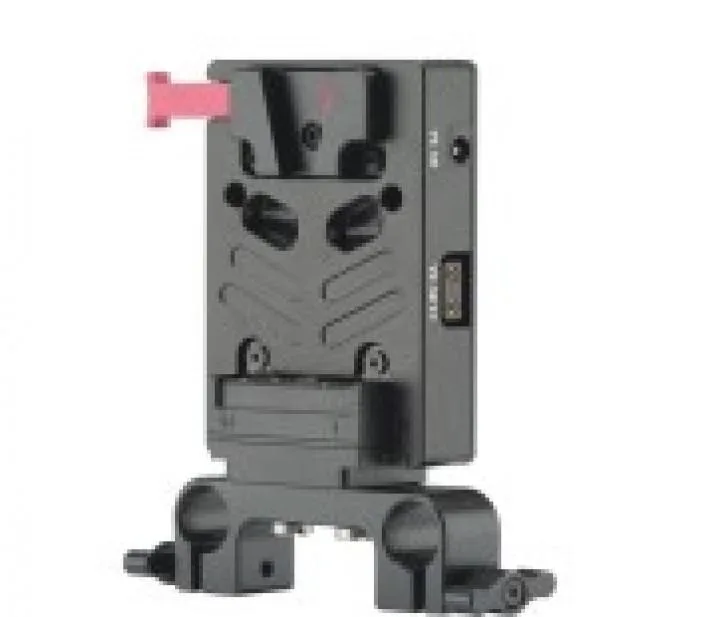Nitze V-Mount Battery Plate with 15mm Rod Mount N21-D7