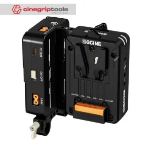 SWIT V Mount Battery VM-HS2 Hot Swap/Shark Fin Dual Micro Plate