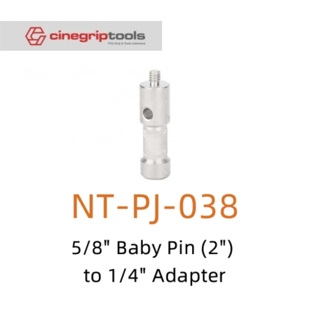 Nitze 5/8inch Baby Pin (2inch)to 1/4inch Adapter - NT-PJ-038