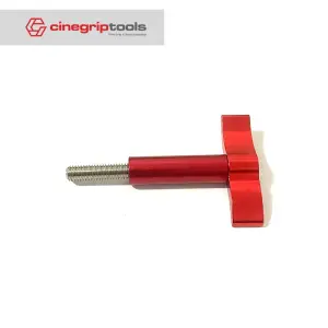 T Type Thumb Screw M5*19 Red Universal / For Gopro