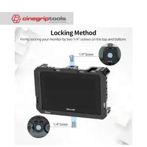 Nitze Cage with Sunhood for SmallHD Indie 5 / Cine 5 - JT-S03B