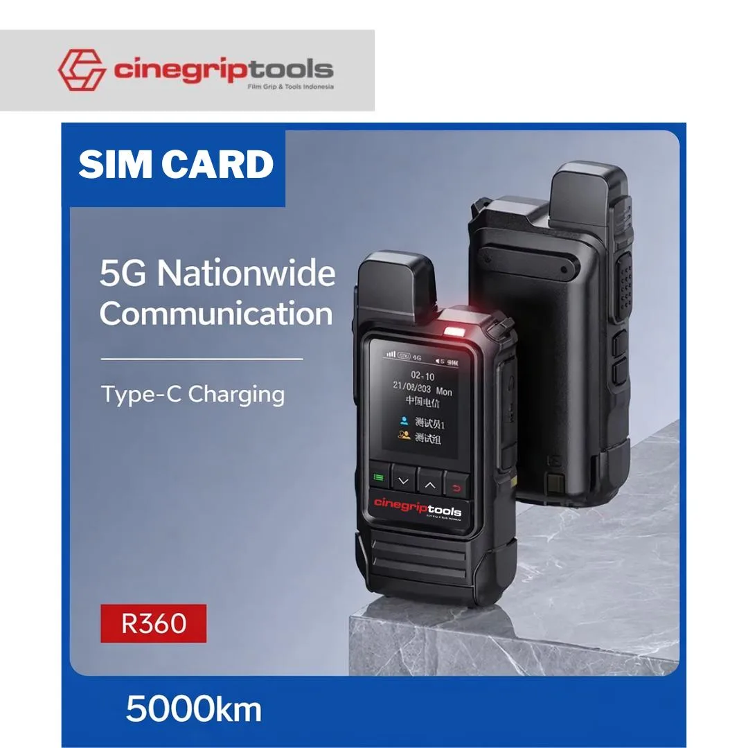 Cinegriptools international Walkie Talkie R360 POC / IOT - 5000KM