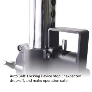 KUPO 484- HEAVY DUTY WIND-UP STAND WITH BRAKED CASTER