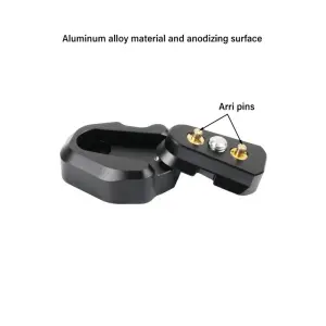 Mini quick release plate - 1/4 Screw