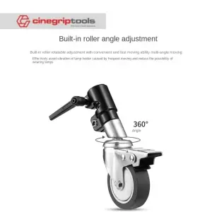 25mm Caster Wheel C-Stand Magic Leg Photography Light Stand