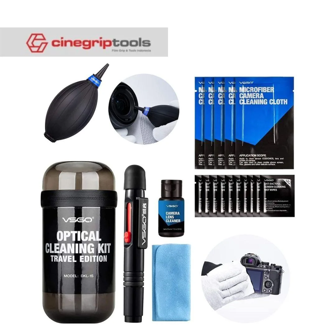 VSGO DKL-15G Optical Camera Cleaning Kit Travel Size