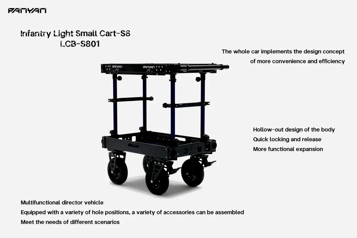 PANYAN Small Infantry Cart - 8 inch wheels LCB-S801