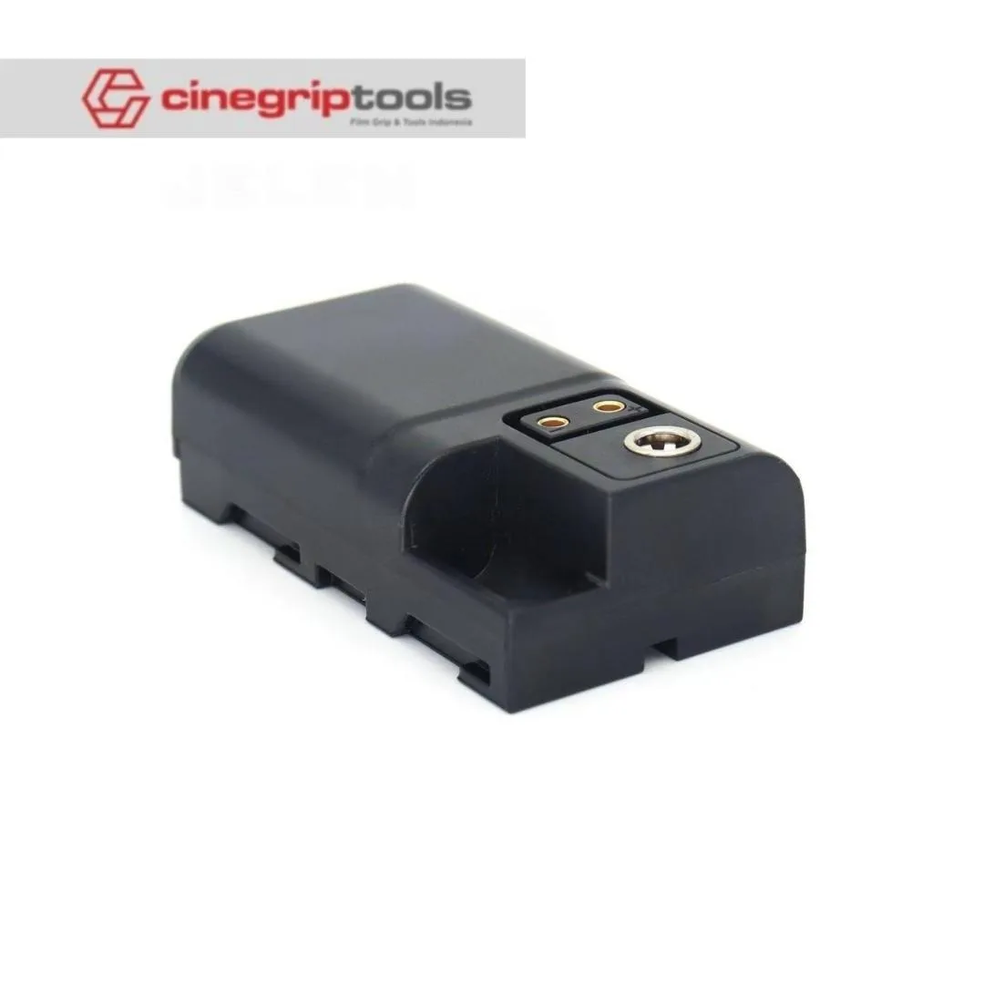 DC2.5/DTAP power input SONY NP-F550/NP-F570/ 970 Power Coupler DC Dummy Battery for Camera Monitors SmallHD Power cable