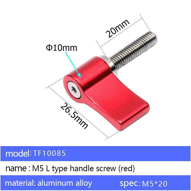 M5 L-shape handle screw TF10085