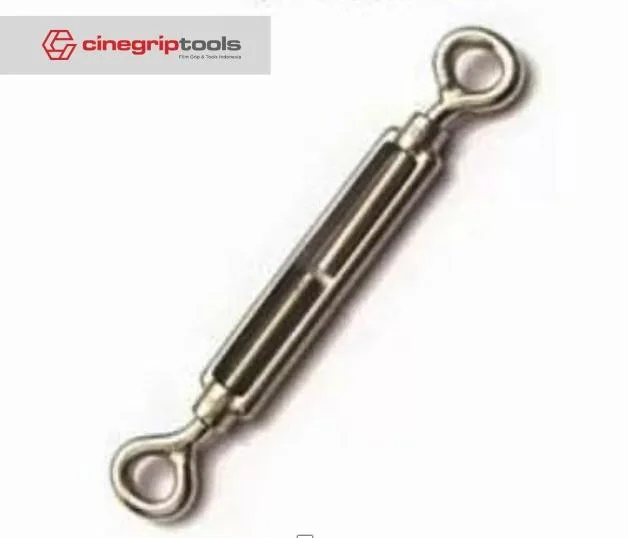 Turnbuckle Wire Rope Tensioner Hook Eye Rigging Tie Brace for track