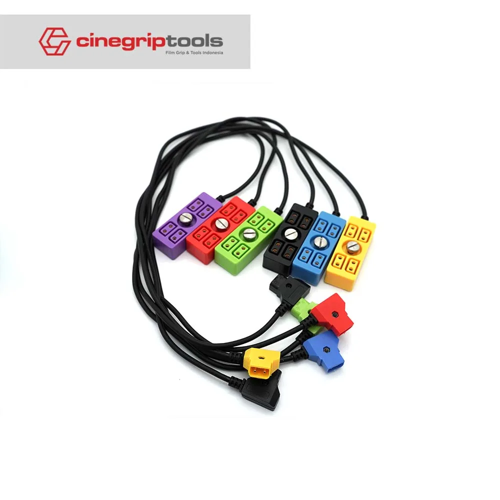 full color D-TAP to splitter 1/4 screw