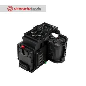 Fangtuo Rig MV5 Lite Cage Universal Model V-Port Height-adjustable Expanded Power Supply and Cooling Kit for V-mount Battery