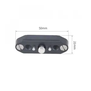 Nitze NATO Rail with 1/4" Screw and ARRI Locating Pins