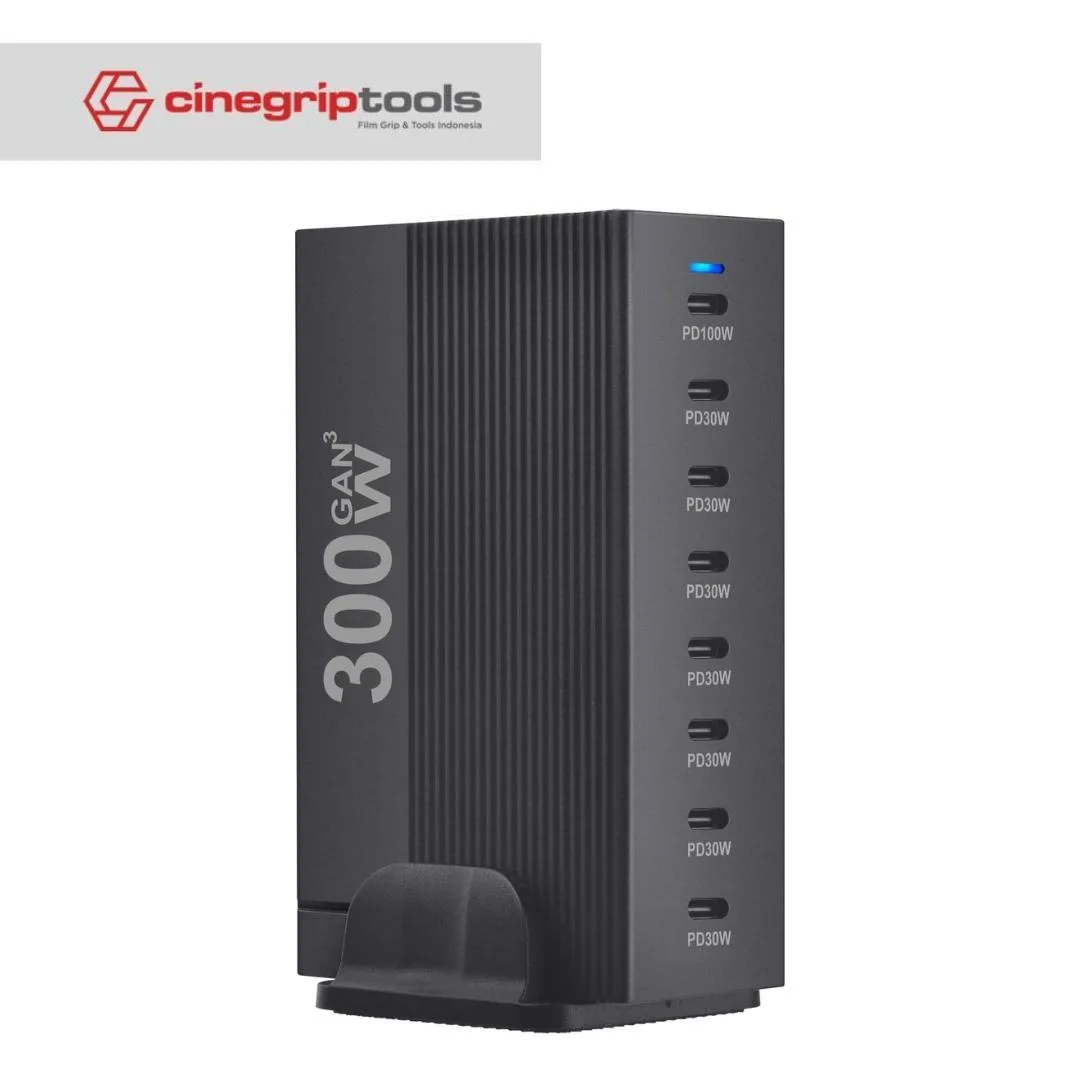 300W GaN 8PD charger Cross-border desktop charger high-power direct charging