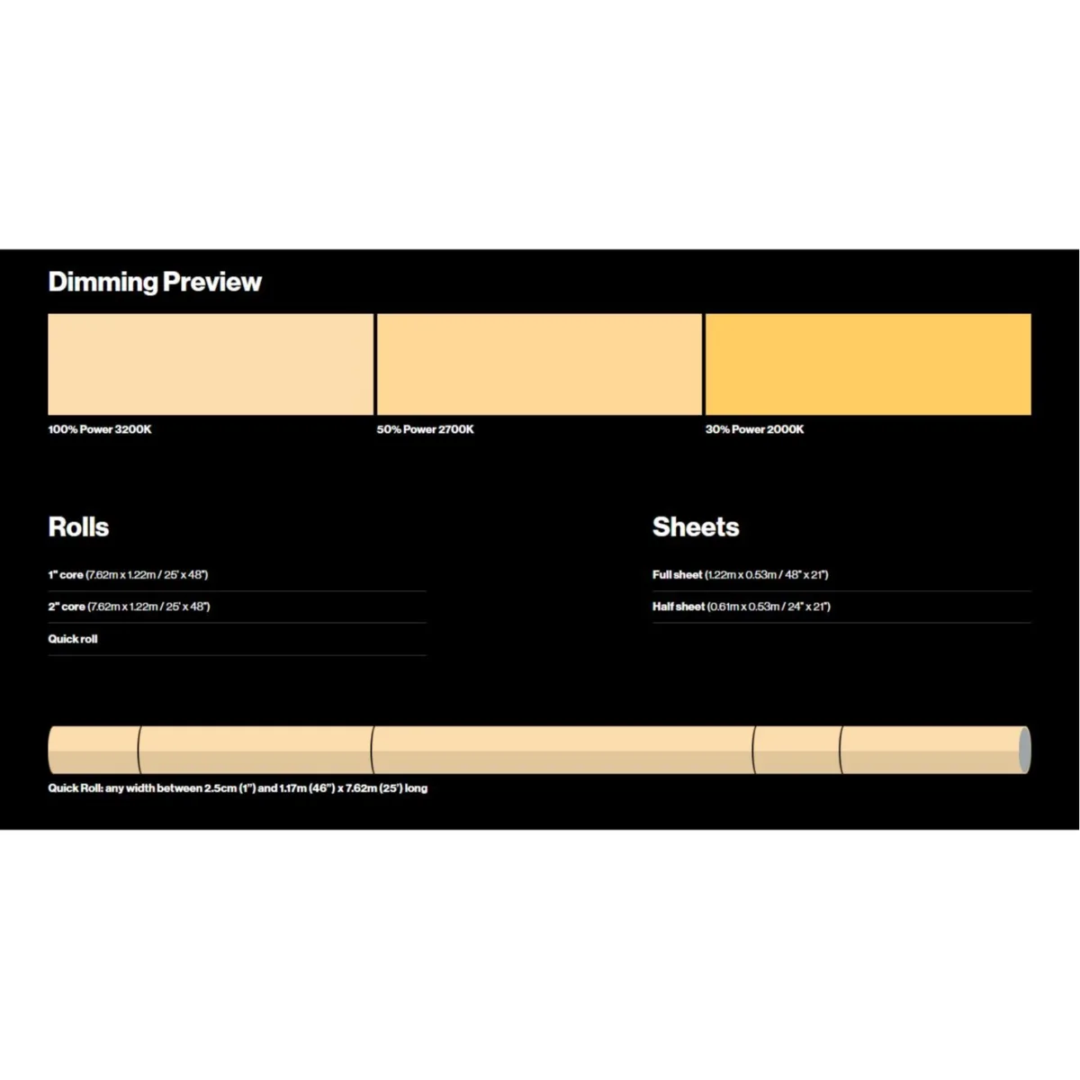 Lee Filters 442 Half C.T. Straw