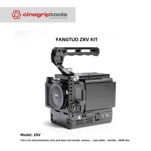 Fangtuo ZRV For Nikon ZR Cage with Heatsink & Power Supply Expansion Kit V-mount Battery Power Supply Kit