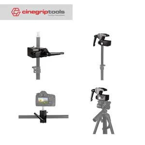 Universal Clamp Mount Multi-Function Powerful Clips with 1/4" & 3/8"