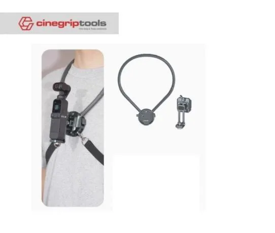 Leaplight neck-hanging bracket chest fixed equipment with 1/4inch screw suitable for DJI Osmo Pocket LYU1+LYI5