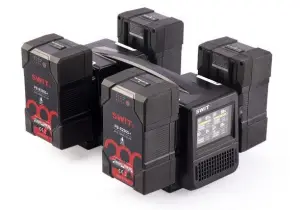 SWIT PC-P461S 4x100W Super Fast V-mount Charger
