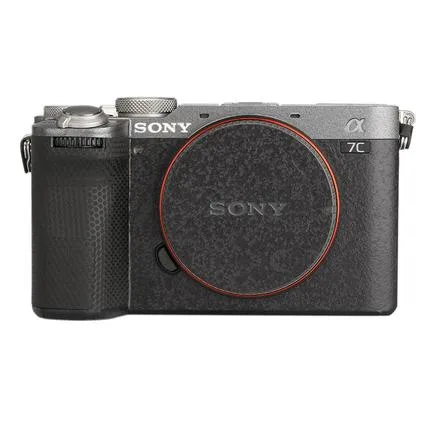 3M Sticker for Sony A7C2 - Generation + Dark Gray (Black) + Matte Black + Matrix