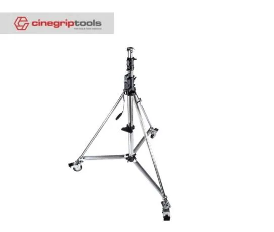 KUPO 484- HEAVY DUTY WIND-UP STAND WITH BRAKED CASTER