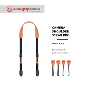 Leaplight camera shoulder strap quick release - Brown Black