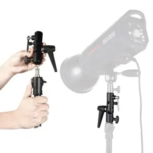 Whole-metal FlashHolder/H-Type Mountable Umbrella/Flash Light Stand